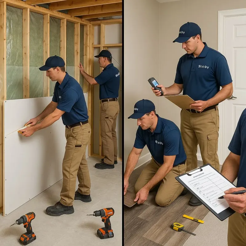 Repairs and Reconstruction process in Canton, TX